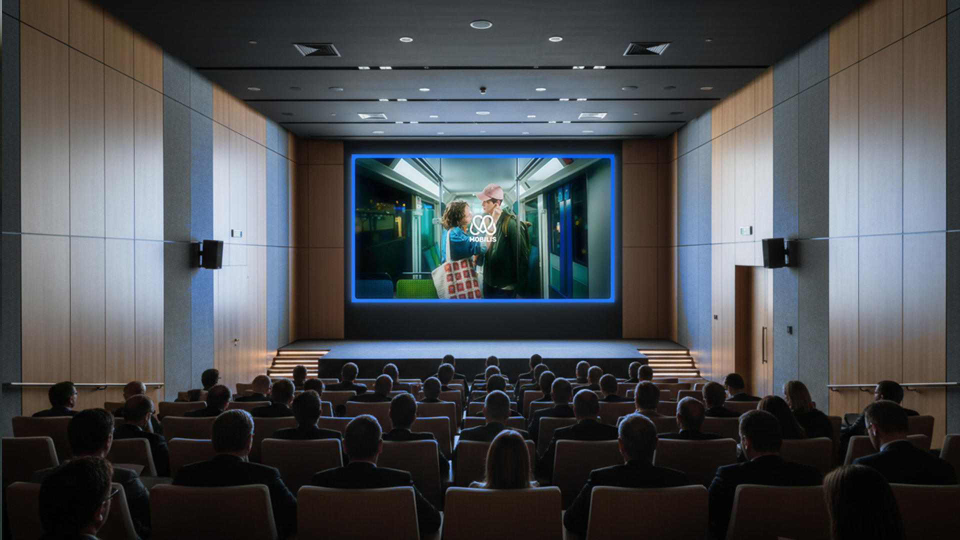 Présentation PowerPoint événementielle conçue pour le Forum Mobilis